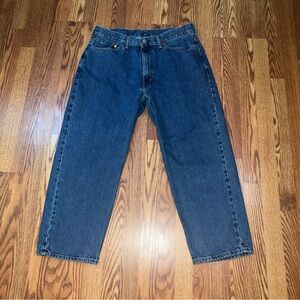 Levi's Men's Straight Jeans in Deep Blue